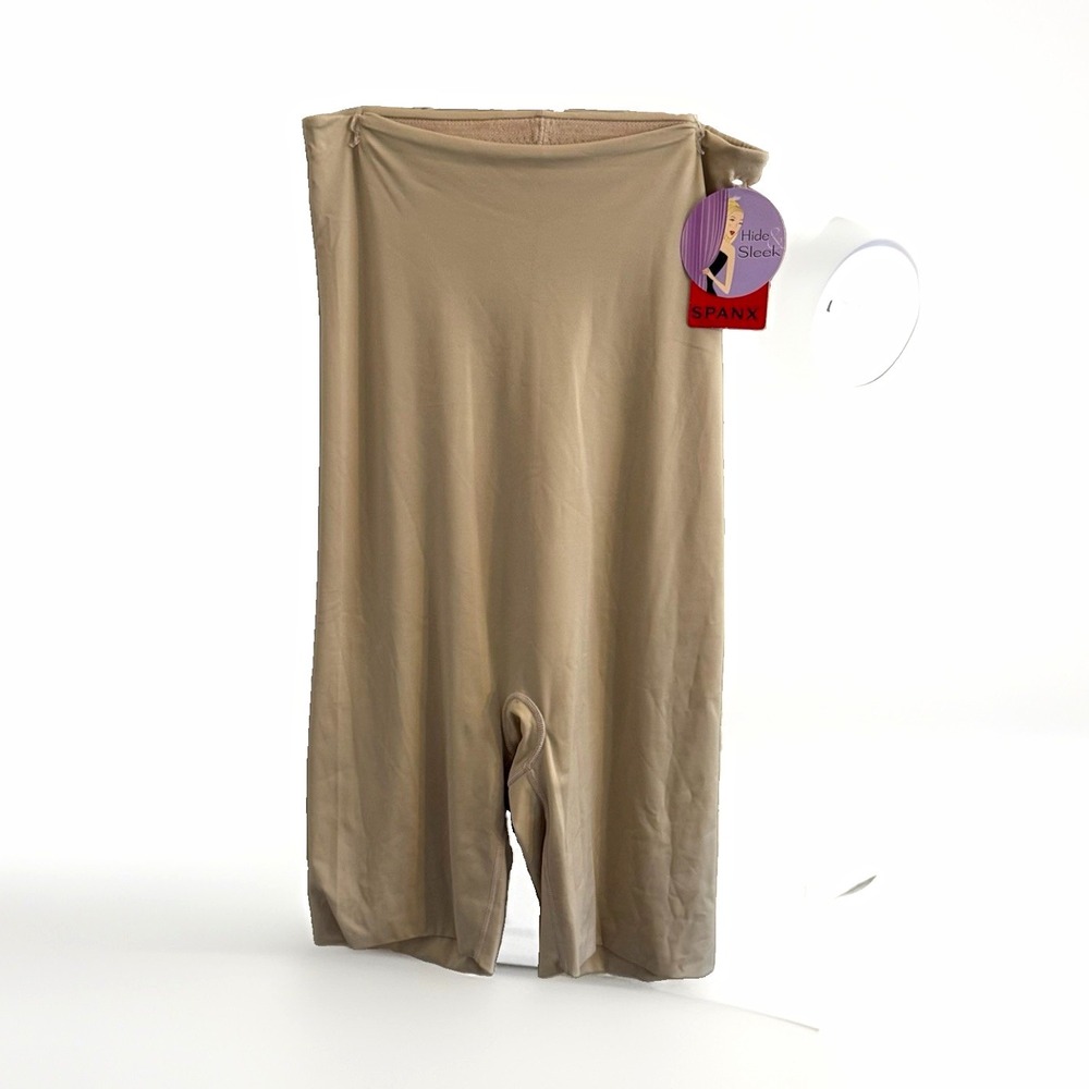 SPANX Hide & Sleek High Waist Smoother Firm Compression Nude Women's 2X